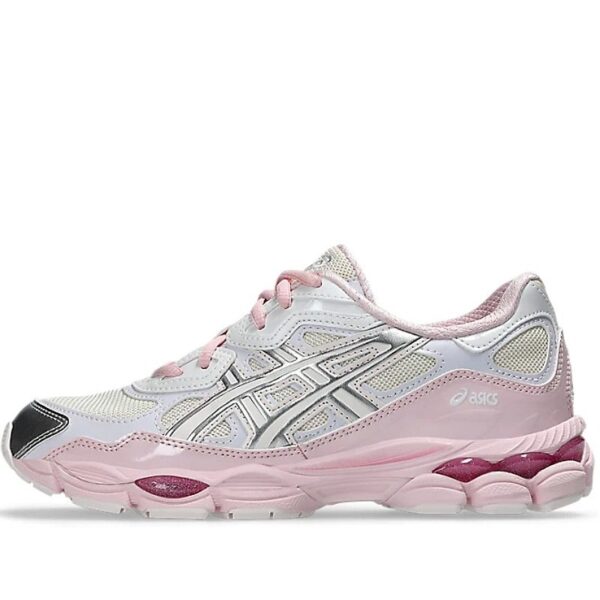 asics gel nyc kicki yang zhang pink cream pure silver