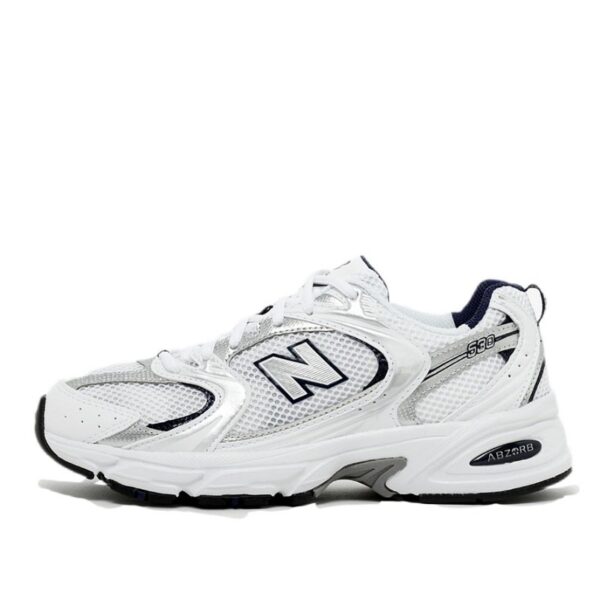 New Balance 530 Blanc Gris Marine
