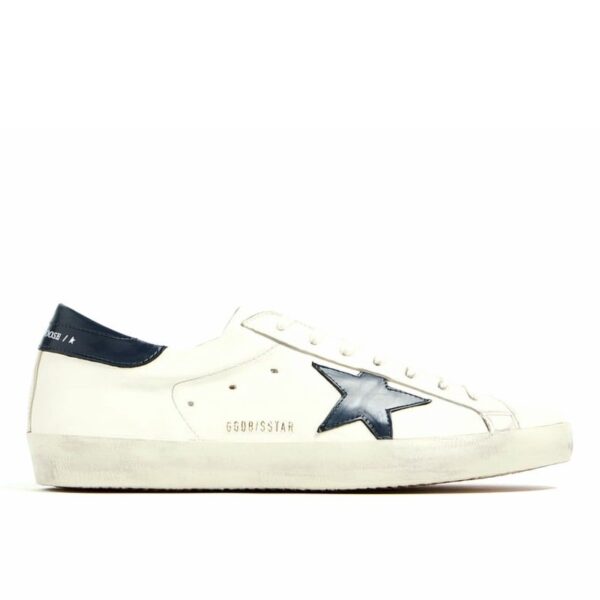 Golden Goose Superstar étoile bleu
